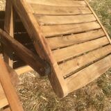 Pair of garden folding chairs
