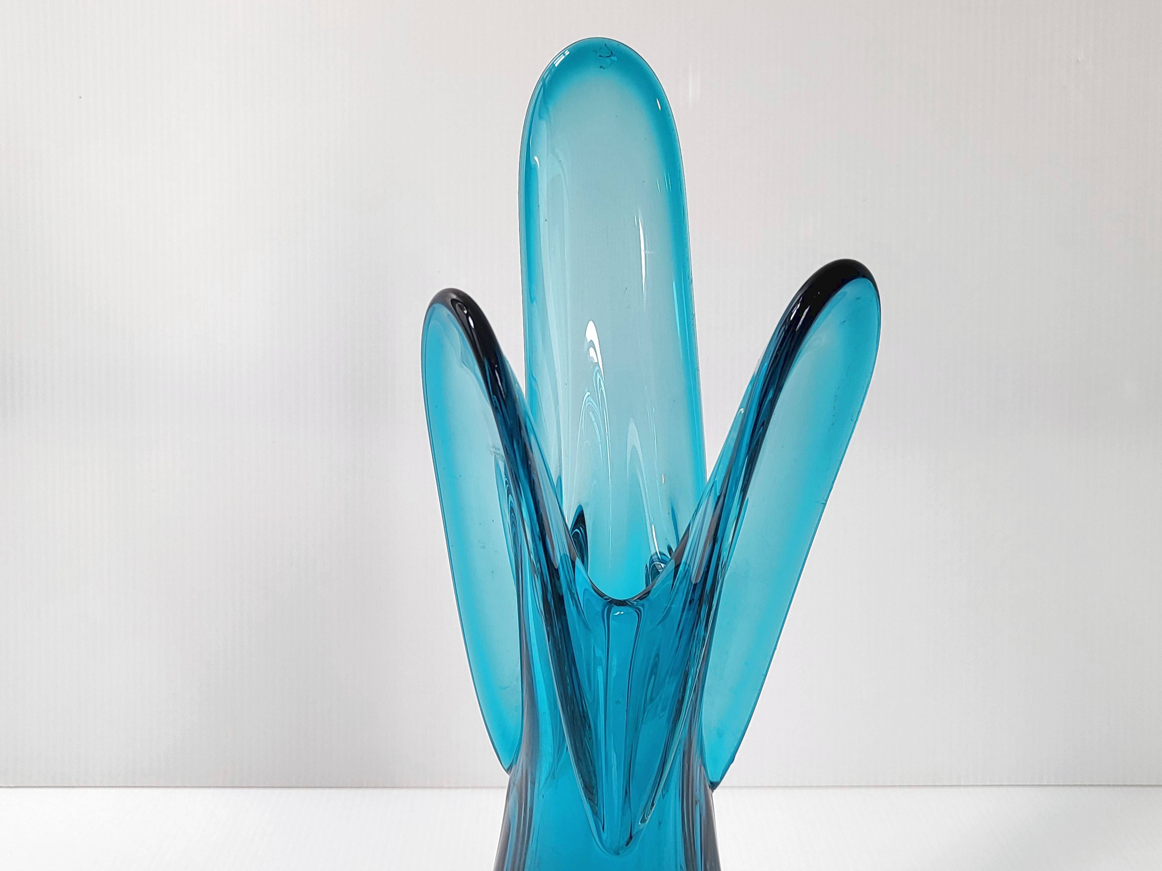 Vintage Murano glass vase 1960