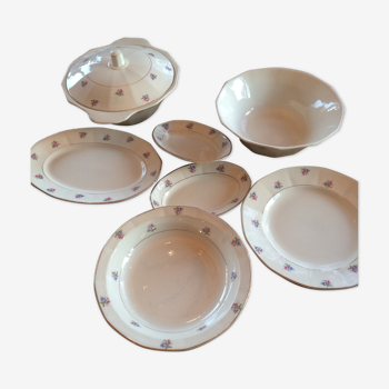Lot of Digoin serving dishes