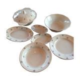 Lot de plats à service Digoin