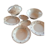 Lot de plats à service Digoin