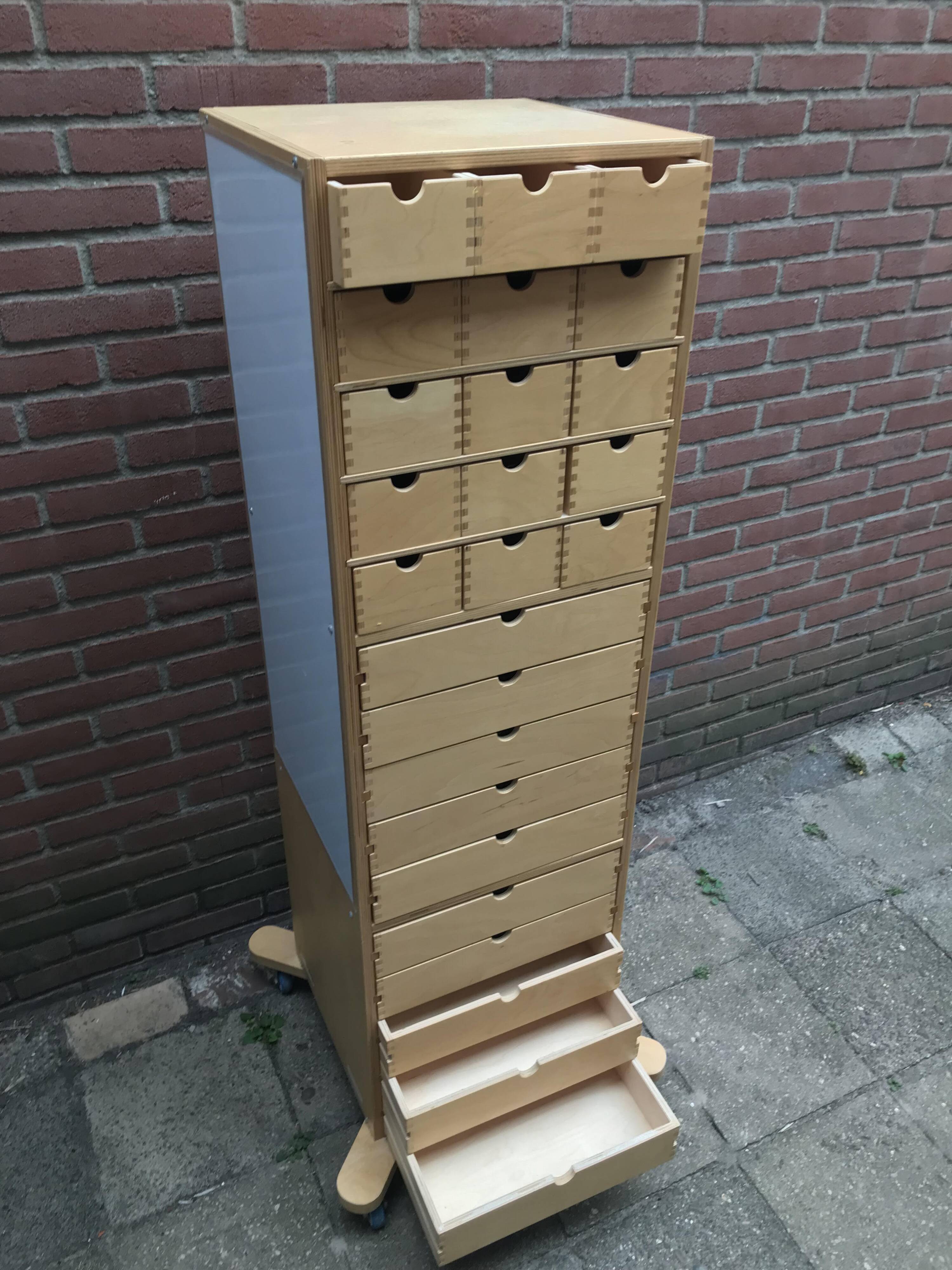 Vintage Mobile Drawer Cabinet