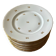 Assiettes en porcelaines PN Lamotte