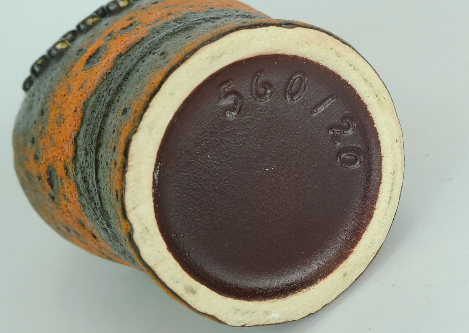 Vintage 1960's fat lava robot vase u-keramik model number 560/20