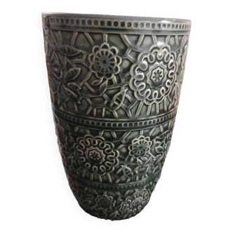 Vase motifs fleuris