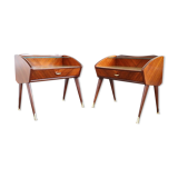 Paire de tables de nuit