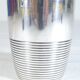 Timbale Christofle in silver metal modele ondulation by luc lanel