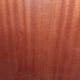 Vintage chest of drawers 3 drawers - varnished teak - Scandinavian style - retro patterns - 60s