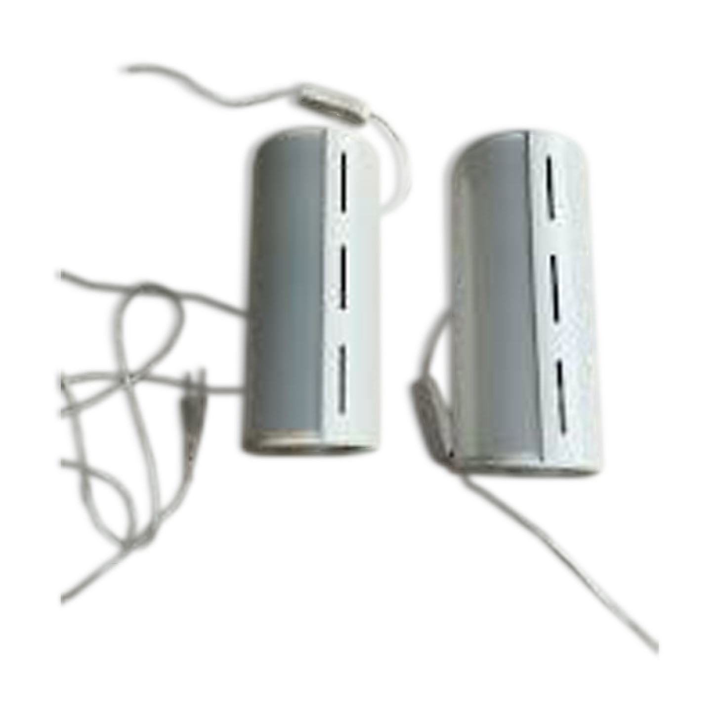 Duo d’appliques SMYG – IKEA Modèle Typ V1013 – design années 2000 – écru