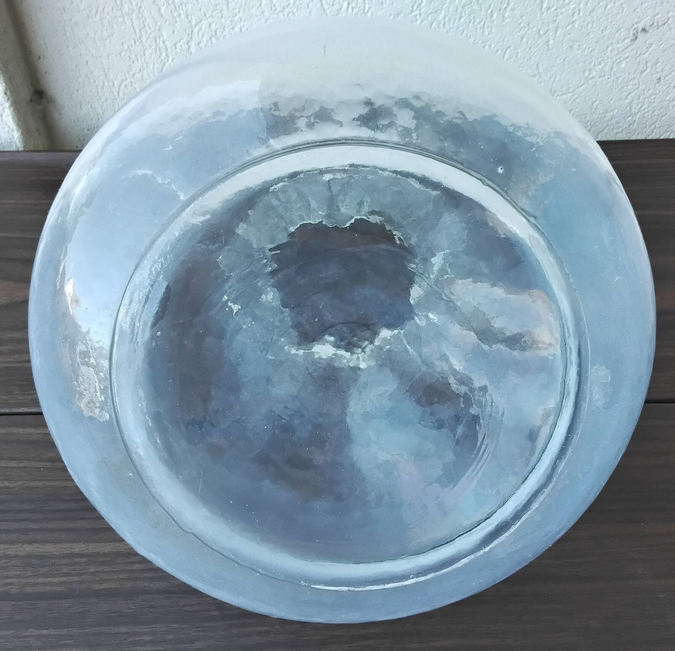 Swedish glass vase