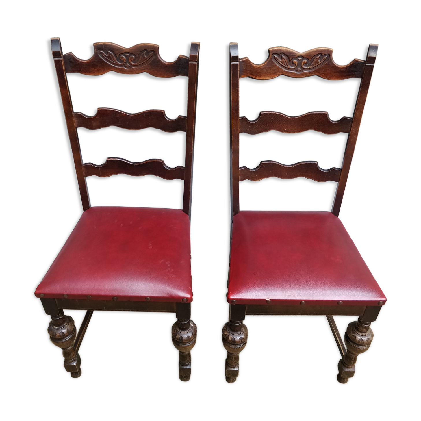 Carved royal chairs