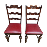 Carved royal chairs