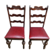 Chaises royales sculptées