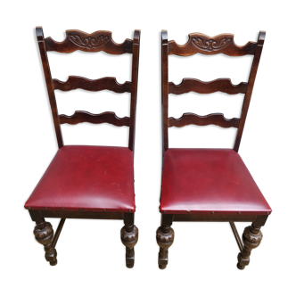 Carved royal chairs