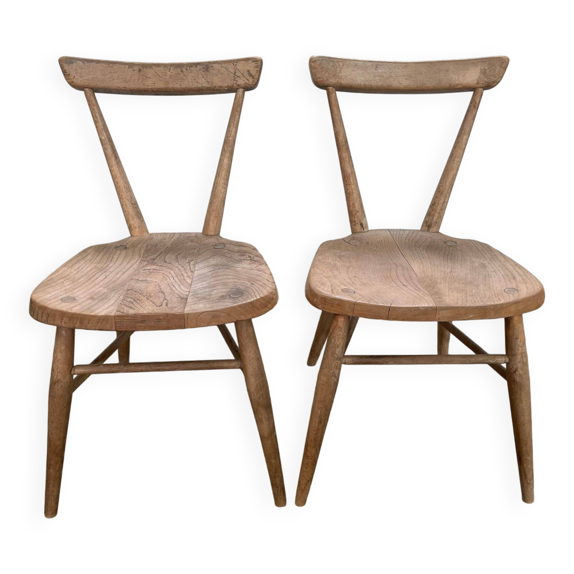 Ensemble de chaises pour enfants antiques anglaises Ercol