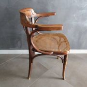 Antique armchair in curved wood - Eastern Europe