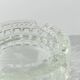 Vintage Murano glass ashtray - textured glass - timeless design from Italy in the 1950s.