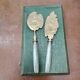 Antique fish service 2 pieces in box – Belle Époque silverware