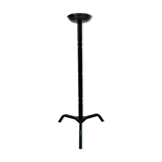 Candle holder stings brutalist wrought iron 69 cm