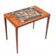 Side table with ceramics, Denmark, 1960s. After renovation.
