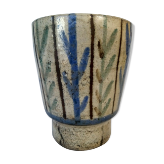 Vase on Talon Vallauris The Wall Gustave Reynaud ceramic