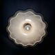 70s ceramic flower pendant light