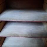 Curtain binder cabinet