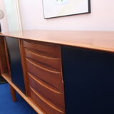 Danish row with sliding doors from the 60s