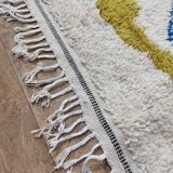 Handmade wool Berber rug 312 X 193 CM