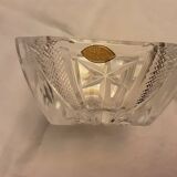 Cendrier cristal taille main