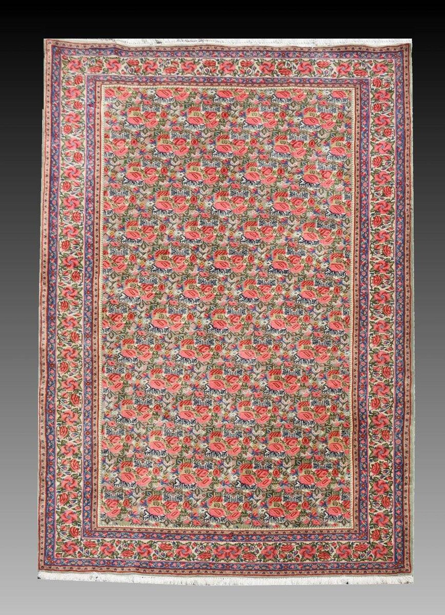 Persian Oriental Carpet Iran BIDJAR - Size: 2.45 X 1.50 Metres - "Galerie Sardje"