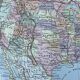 Map of the United States - 20x29cm 1922