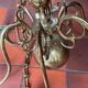 Lustre style hollandais laiton