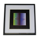 Tableau Vintage Art Optique - Victor Vasarely - Frame 40x40cm