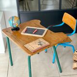 Desk and school chair set