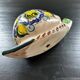 Painted stoneware snail