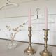 Brass candlesticks