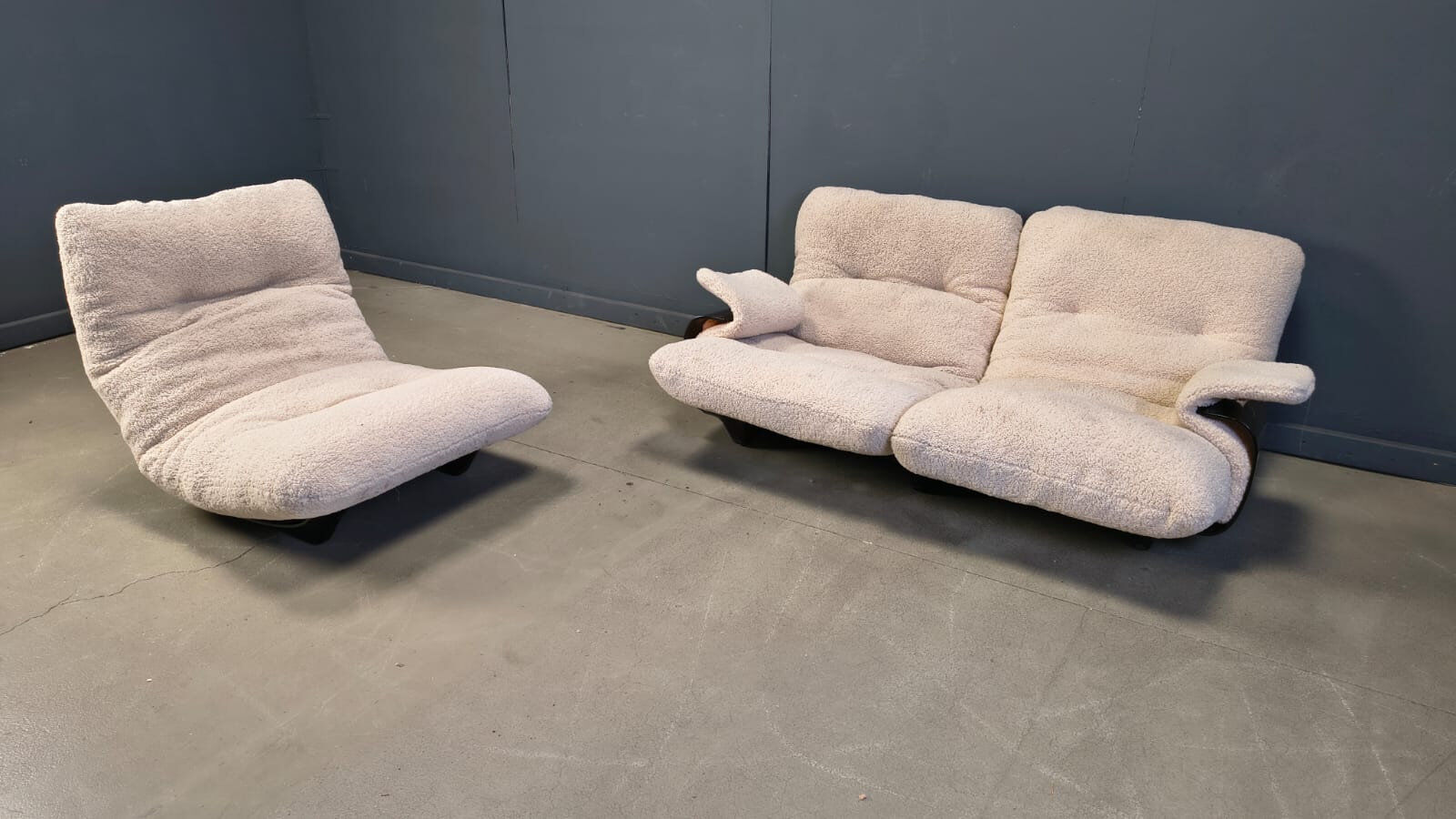 Marsala sofa set by Michel Ducaroy for Ligne Roset, 1970s