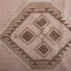 Vintage Turkish hallway rug 85x897 cm