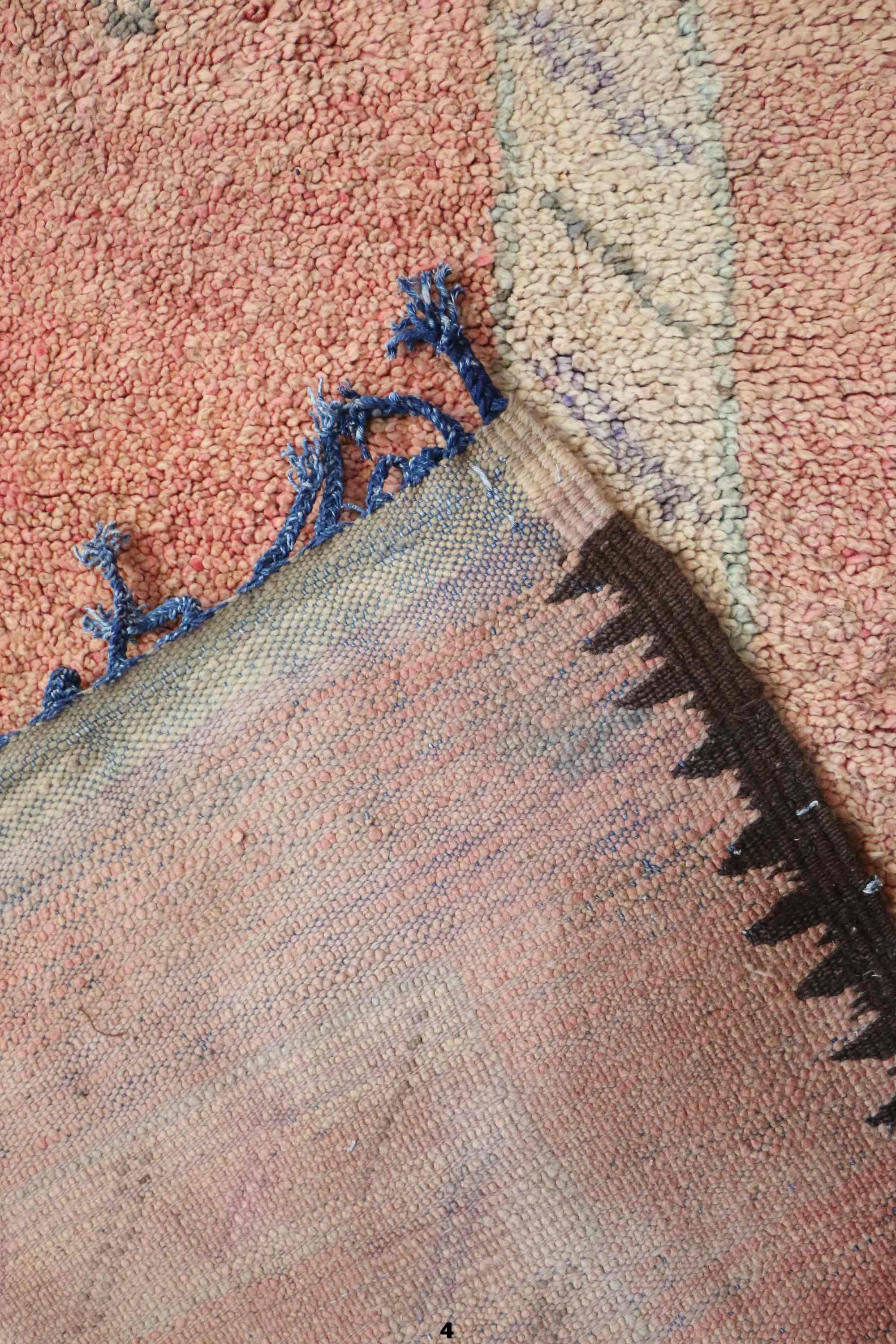 Moroccan carpet Powder pink - 189 x 322 cm