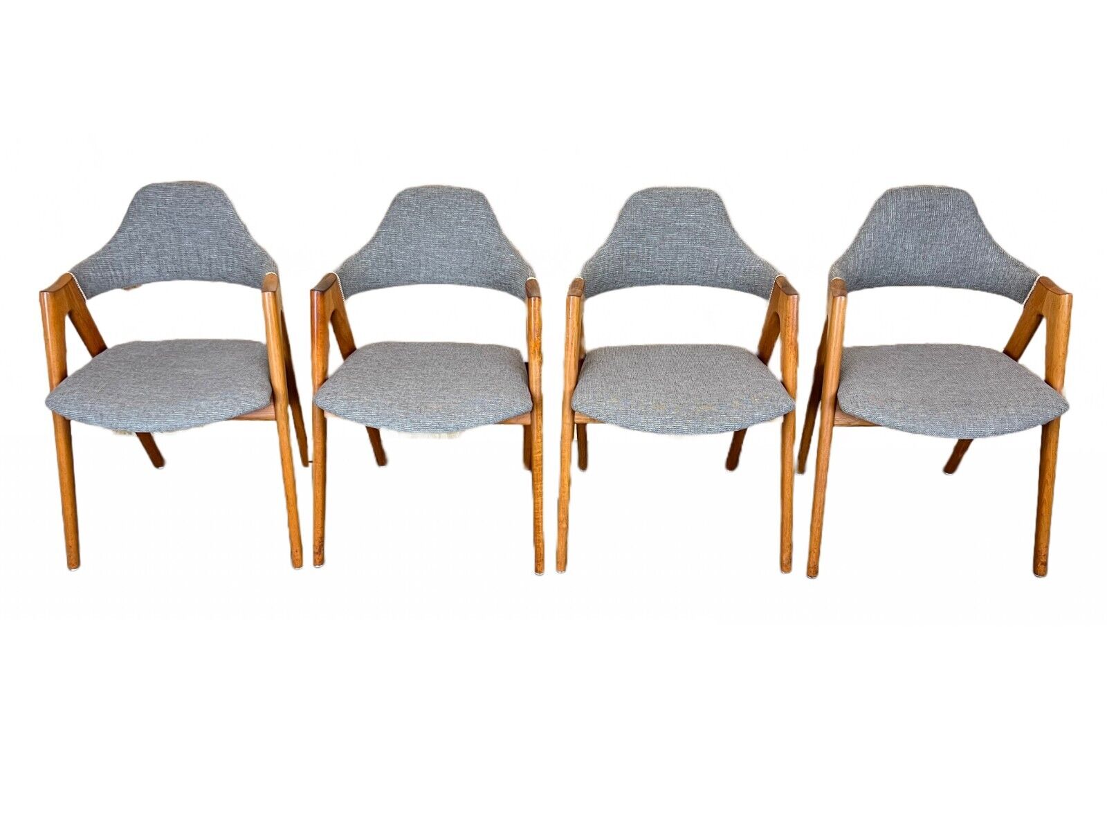 Set of 4 teak chairs by Kai Kristiansen for Sva Møbler Danish Design 60s 70s