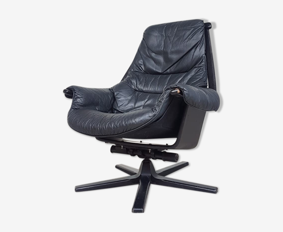 Fauteuil en cuir suédois