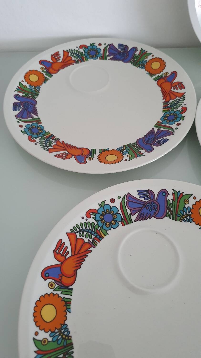 Set of 6 Villeroy & Boch gourmet plates - Acapulco model