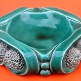 Art Deco 1940. Ashtray / catch-all. Glazed ceramic.