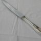 Set of 12 knives silver metal handle stainless steel blade G. VIVIER.