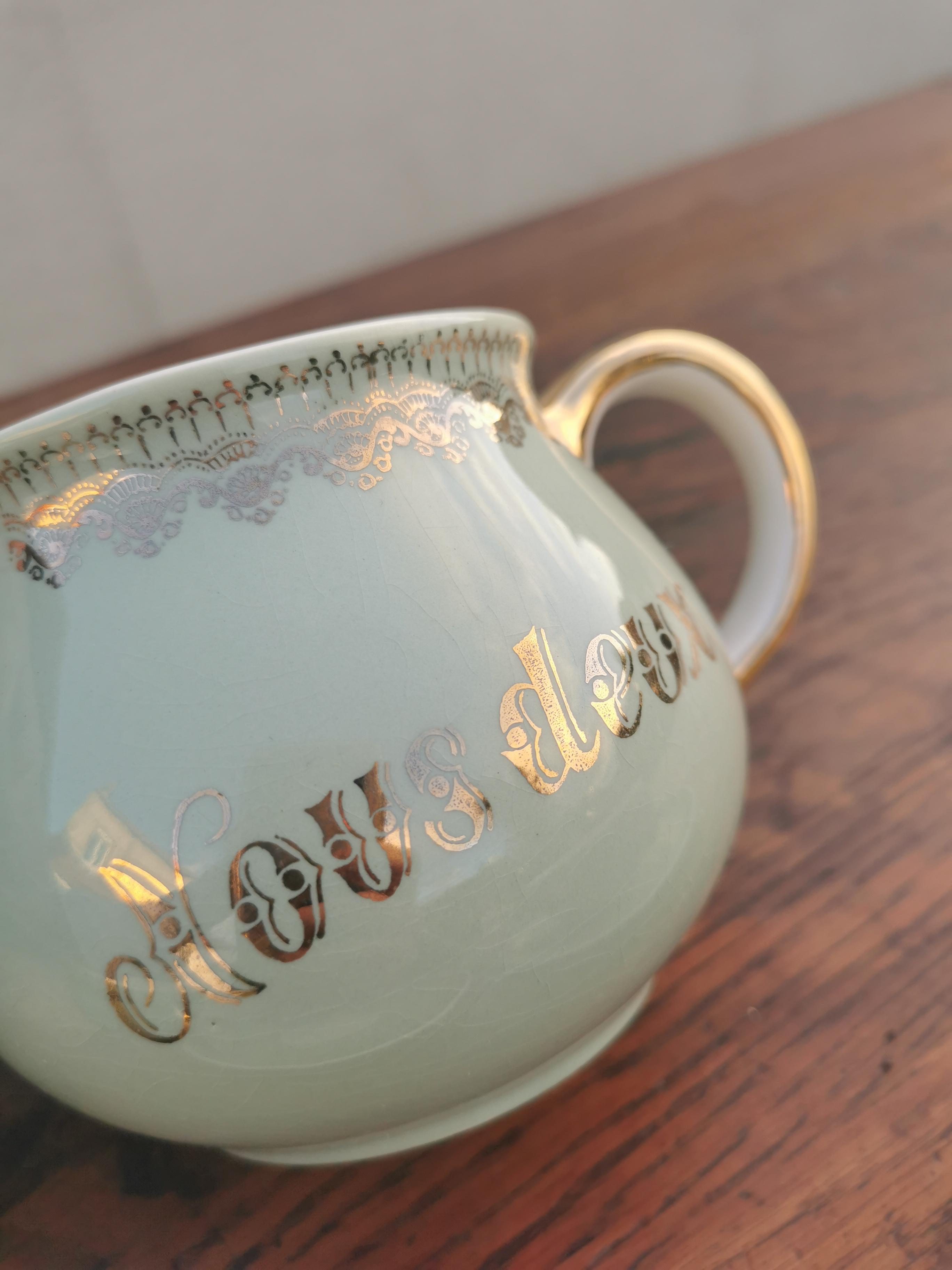 Cup and pitcher set, toi et moi nous deux, villeroy & boch