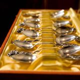 Vintage Dessert Teaspoons in Silver, 1948, Set of 14