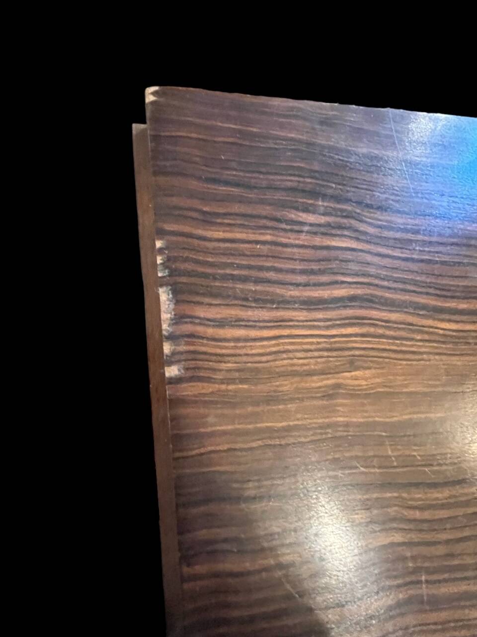 art deco sideboard in macassar ebony