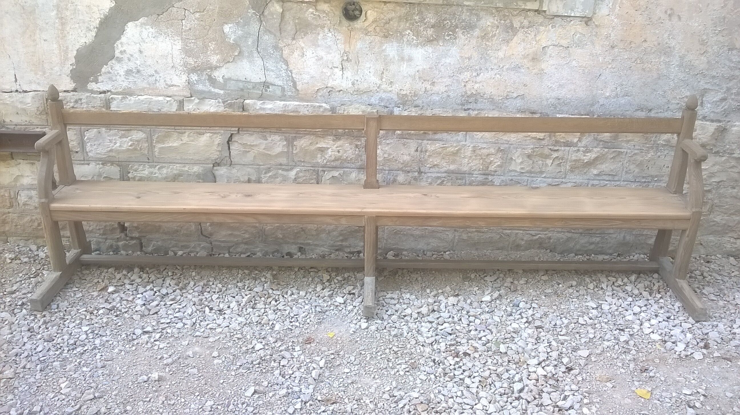 Paires grand banc d'église