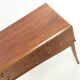 British vintage walnut mid century dressing table
